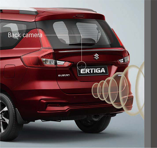 Suzuki Ertiga backup camera